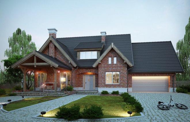 Интересные проекты домов с мансардой в Минске